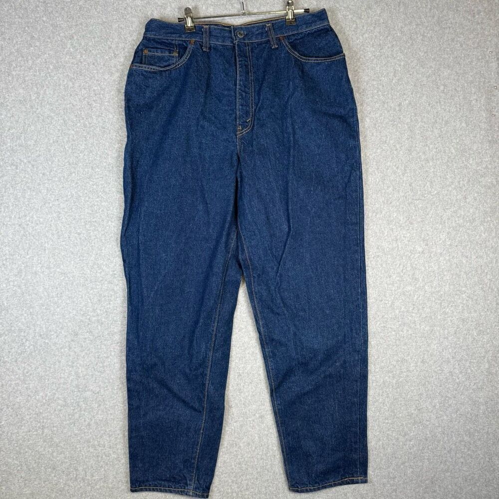 Vintage Levi's Men's Size 32 Relaxed Baggy Style Blue Jeans